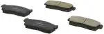 UNO MINDA BR1001 Brake Pad Front for MARUTI ALTO,WAGONR,ZEN ESTILO (Set Of 4)