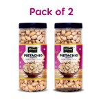 Kesu Nuttz Pistachio 100% Premium Combo Pack of 2 (250x2) 500gm