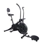 Reach AB-110 Air Bike Exercise Fitness Cycle for Home | With Back Support Seat & Twister