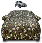 Auto Hub Maruti XL6 Car Cover with Mirror Pocket and Soft Cotton Lining,Waterproof Maruti XL6 Car Body Cover, Army Print