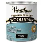 Rust-Oleum Varathane 297427 Premium Fast Dry Wood Stain VINTAGE AQUA, Quart (946ml)