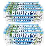 Bounty Coconut Filled Chocolate Bar, Soft & Tender Coconut in the Centre, 50 g (Pack of 12)