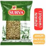 Surya 400g Ajwain (Celery) Whole (Pack of 2; 200g each) (2 x 200g)