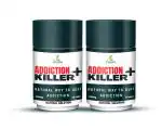 GRINBIZZ Addiction Killer Plus Capsule Alcohol Ban,Anti Addiction,Smoking Ban,Nasha Free,Addiction Ban,Sharab Mukti,No Side Effects,(Pack Of 2)(60 Capsules)