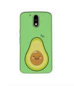 Casotec Avocados Design 3D Printed Hard Back Case Cover for Motorola Moto G4 Plus