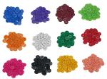 HIRDAY Blouse Buttons 10 mm Sewing Flatback Button 12 Colors Assorted Buttons for Craft Pack of 500 Pcs Sewing Button (Multi)