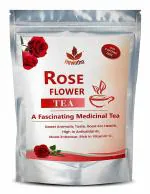 Havintha Natural Rose Tea | Herbal Tea - Rose Petals for Hair | Gulab Patti Chai for Beautiful Skin | High in Vitamin C | Builds Immunity | Caffeine Free | No Artificial Flavors - 50gm
