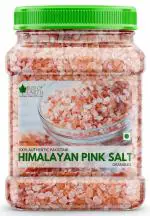 Bliss of Earth 1KG Granular Pakistani Himalayan Pink Salt Non Iodized for Weight Loss & Healthy Cooking, Natural Substitute of White Salt