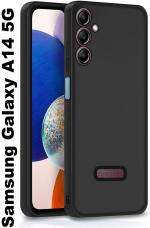 Wellchoice Back Cover for SAMSUNG GALAXY A14 5G (Black, Grip Case, Silicon, Pack of: 1)