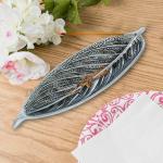 KRISHAN MADHAV ENTERPRISES Incense Stick Holder agarbatti Stand Silver Color, oxidised Aluminium