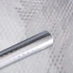 Kuber Industries Silver Artistic XPE Oil Proof Wallpapers (300 x 60 cm) ( 5)