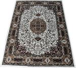 Hitex Carpet Wool Ivory-H Living Room Persian Carpet - 6 X 9 Feet