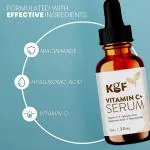 KGF Vitamin C Serum for Face Plus Hyaluronic Acid, Retinol, Niacinamide & Salicylic Acid, Anti Aging Serum, Reduce Fine Lines, Wrinkles & Dark Spots, Brightening Skin Serum for Glowing Skin- 30 ml
