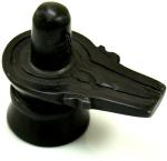 Pooja Creation Store Amazing India 3.3 Inch Black Marble Shiva Lingam Shivling Decorative Showpiece - 8.25 cm (Stone, Black)
