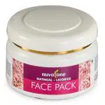 Nuvotone Oatmeal- Licorice Face Pack Powder | Red Sandalwood face Pack for pigmentation, face pack mask, face pack for men, women (60 gm)
