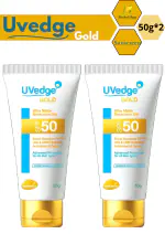 Herbal Hage Uvedge Gold SPF 50 Sunscreen Gel ( PACK OF 2)