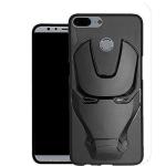 Lejaao Honor 9N Avenger Iron Man Logo Black Polycarbonate, Thermoplastic Polyurethane Mobile Back Cover (16 x 7.5 x 0.9 cm)
