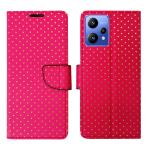 A D Enterprises Pink Dot Flip Cover for Realme Narzo 50 Pro 5G | Magnetic Case | Shock Absorbent | Flip Cover Realme Narzo 50 Pro 5G