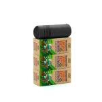 Good2Go Compostable Biodegradable Eco Friendly Garbage Bags/Dustbin Bag/Trash Bag with Leak Resistant - Black Color CPCB certified 17x19Inch Pack of 6 Rolls (90 Bags)