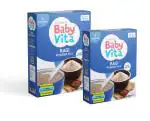 Babyvita Ragi Powder Mix No Preservatives No Added Vitamins & Minerals (300g + 200g, Pack of 2)