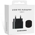 OCTRIX 3 A Mobile Wall Charger Compatible with 25W C-Type Super Fast Charger Adapter with Cable for Samsung Galaxy Charger (25W PD Charger Adapter, Cable Included)