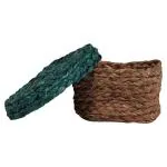 Jharcraft (A Jharkhand Govt. Enterprise) SABAI GRASS SQUARE BOX