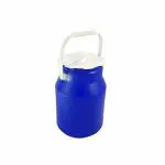 Shatuja Unbreakable Plastic Airtight Milk and Water Storage Container/Can, Milk Pot, Milk Barni for Oil/Ghee/Milk Can | 2 Litre | Blue