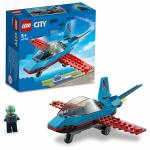 Jaiman Toys LEGO City Stunt Plane 60323 Building Kit (59 Pcs),Multicolor