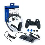 New World Mikiman PS5 Accessory Kit 8 in 1 Game Kit Accessories Console And Controller Include Headphone Thumb grips Controller Skin