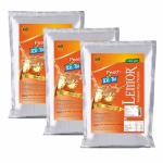 Peach Flavour Ice Tea by LEMOR (1kg, 3 Packets) | Iced Tea | Ice Tea Premix Powder | Summer Drink | Instant Premix Tea for Vending Machine | Ready to Drink Tea | Beat The Heat