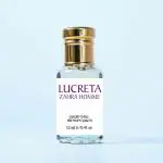 AQDOFF Lucreta Zahra Homme Pure Perfume Oil Floral Attar (Natural) - 12ml
