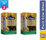 Brij gwala Desi Cow Ghee || Made Traditionally from Curd ||Cow Ghee for Better Digestion and Immunity 500 ml Tetra pack of-2