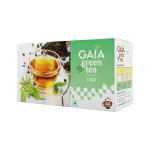 Gaia Tulsi Green Tea 25 Tea Bags (Pack of-2)
