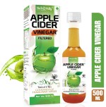 NutroVally - Apple Cider Vinegar | Boost Immunity & Metabolism | 100% Natural Filtered Vinegar (500ml)