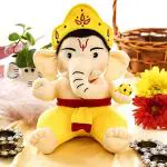 Panda's Box Mantras Chanting Musical Baby Ganesha Plush Toy