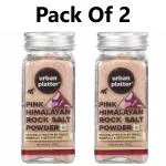 Urban Platter Pink Himalayan Rock Salt, 125g ( Pack Of 2 )