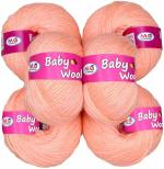 M.G Enterprise yarn, Baby wool cuatro Baba Pack of 6 pc 25 gm each