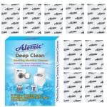 Atomic Washing Machine Cleaner & Hygienic | Descaler Powder For Front & Top Load Machine | Drum Cleaner/Tub Cleaner (9 Pouches, 50 GM Each)