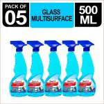 Swift Plus Glass & Multisurface Cleaner 500ml (Pack of Five)