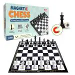 Little Berry Magnetic Travel Chess Set with Folding Board for Kids & Adults - Board Games