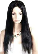 D-DIVINE Hair Wig Black Synthetic Fiber Long Wavy Women