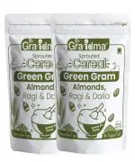 ByGrandma Green Gram, Dalia Baby Food | 560 gm (Pack of 2 - 280 gm each)