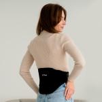 Dr Trust Hot and Cold reusable Gel Pack with adjustable strap for waist and lower back pain relief-326 (Black)