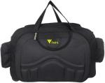 FEDRA Black Polyester Strolley Duffel Bag - 45 L