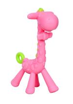 Manan Shopee Kids Pink Silicone Teether