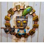 Rsn Multicolor Metal Kanha Playing Basuri