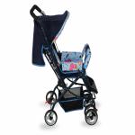 Dyna Pram With 3 position Seat | Reversible handle Stroller - LIGHT BLUE