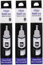 GPN PRINT L555 Ink Compatible Epson L555 Refill Multi Function PrInter Combo Black Ink Bottle (Pack of 3)