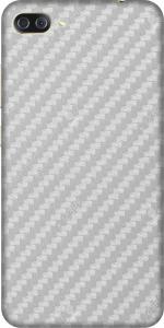 SRG INFOTECH Asus Zenfone 4 Max Plus ZC554KL Mobile Skin (Silver Carbon Fibre)