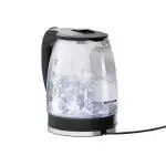 ZunVolt Elegant Electric Glass Kettle 1.8L 2000 W | Blue LED Illumination | Auto Cut Off | Used as Boiler | Milk | Tea | Water & Soup | 1 Year Warranty